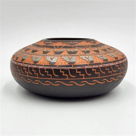 Dine Navajo Pot Etsy