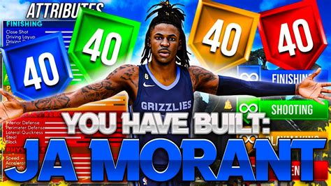 Glitched Badge Way Ja Morant Build Nba K Next Gen