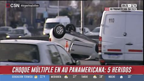 Choque múltiple en Panamericana provoca demoras a la altura de Vicente