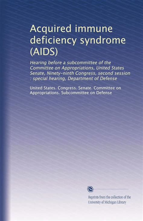 Amazon.com: Acquired immune deficiency syndrome (AIDS): United States ...