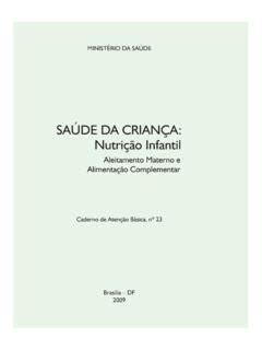 SAÚDE DA CRIANÇA Nutrição Infantil sbp br sa 218 de da crian