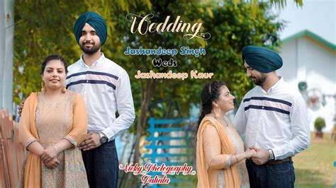 Jashandeep Singh Weds Jashandeep Kaur Live By Vicky Photography