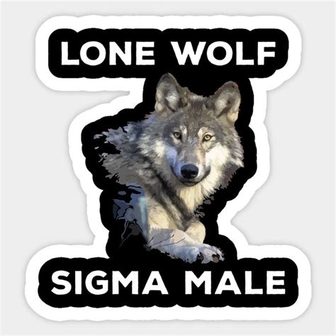 Lone Wolf Sigma Male Traits Personality, We are better than Alpha by ...