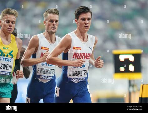 Jakob Ingebrigtsen Participating In The Meters At The World