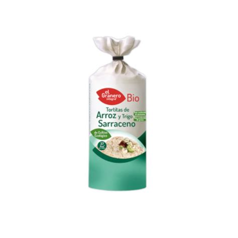 Tortitas De Arroz Y Trigo Sarraceno Bio 115 G El Granero Integral