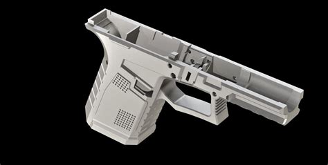 G19 Super Enforced Frame Stl 3d Print Files Etsy