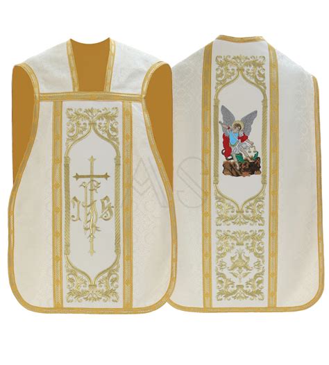 Roman Chasuble Michael The Archangel R718 K25 EN Ars Sacra