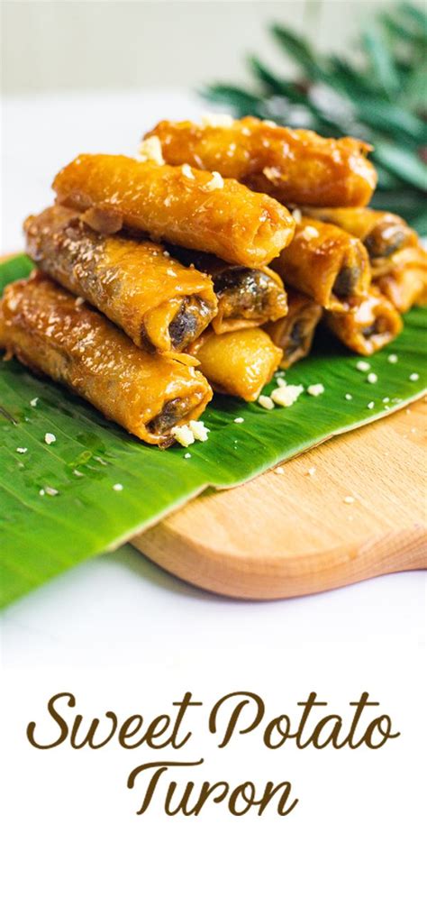 Kamote Turon Sweet Potato Spring Rolls Simply Bakings Recipe