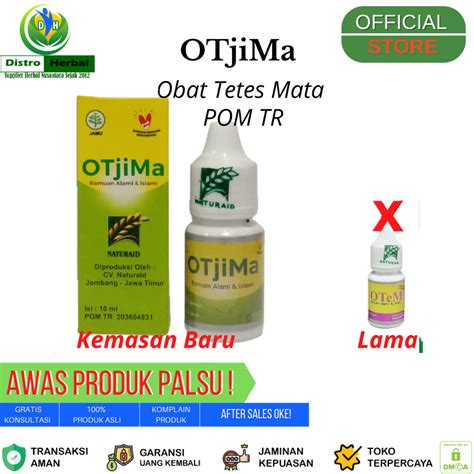 Jual Ss Grosir Otem Otjima Naturaid Kemasan Baru Bpom Obat Tetes Mata