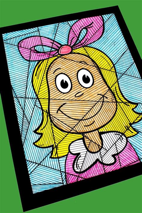 Free Printable Cindy Lou Who Coloring Page Coloring Pages Free