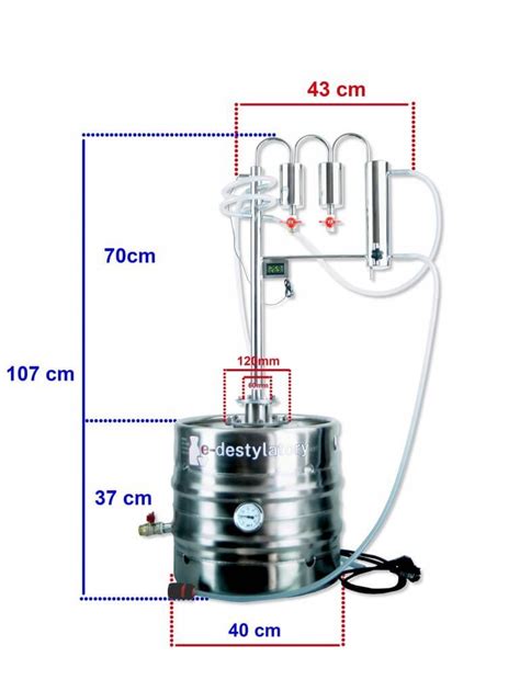 Gazowo Elektryczny Destylator L Typu Zimne Palce Sklep Nomart Pl