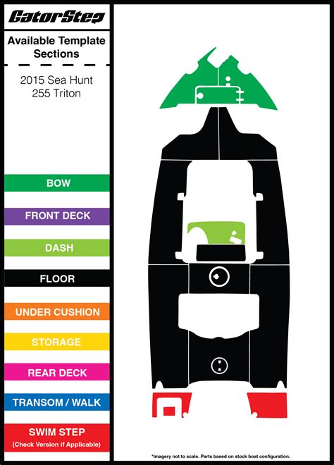Sea Hunt 225 Triton 2015 Gatorstep Boat Flooring And Decking