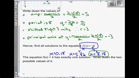 IB Math SL Trigonometry Review Topic 3 YouTube