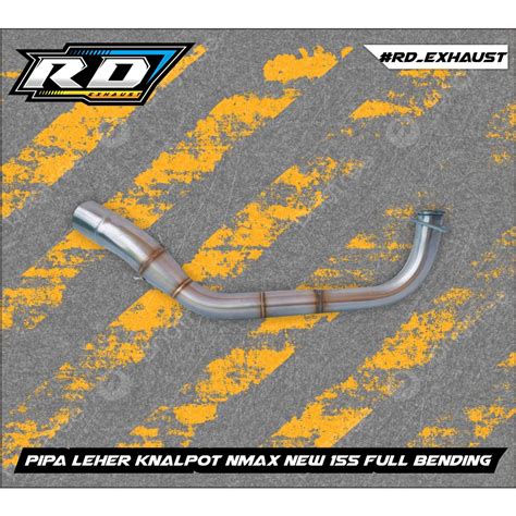 Jual Pipa Leher Knalpot Nmax New Full Bending Shopee Indonesia