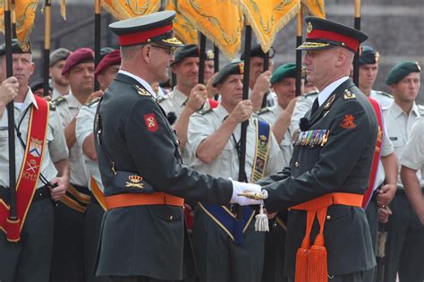 Le Lieutenant Général Martin Wijnen Est Le Nouveau Commandant De L