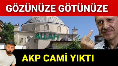 AKP li Belediye Cami Yıktı Selahattin Demirtaş Siyaseti Bıraktı