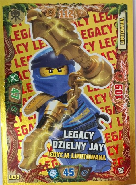 Karta Lego Ninjago Le Legacy Dzielny Jay Seria Libi Kup Teraz