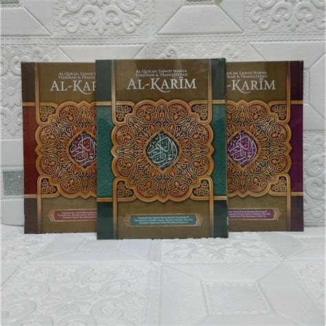 Jual Alquran Al Karim A Alquran Tajwid Warna Terjemah Dan Latin