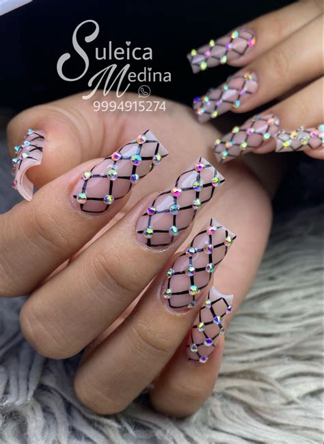 Uñas acrílicas nude Fancy nails designs Stylish nails art Glitter nails acrylic