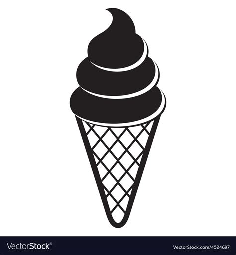 Ice cream icon Royalty Free Vector Image - VectorStock