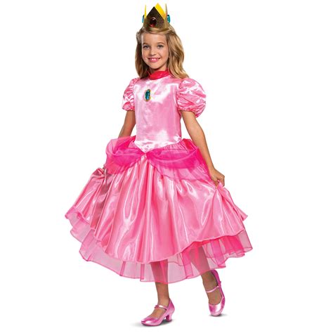 Buy DisguisePrincess Peach Costume Dress, Nintendo Super Mario Bros ...