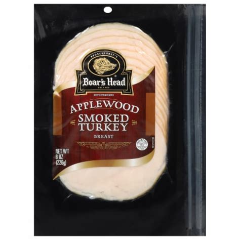 Boar S Head Applewood Smoked Turkey Breast 8 Oz Fred Meyer