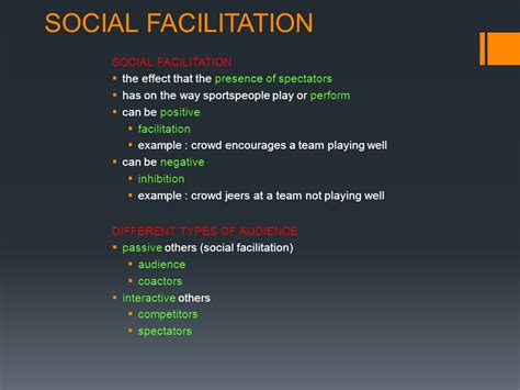 Social Facilitation Examples