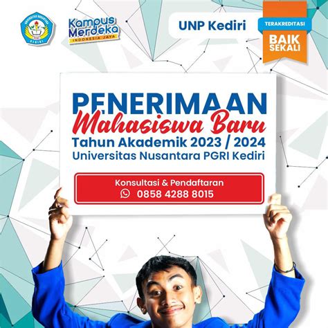 Telah Dibuka Pendaftaran Mahasiswa Baru Unp Kediri Tahun