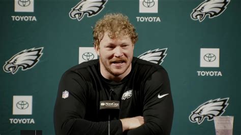 Philadelphia Eagles Center Cam Jurgens Quarterback Jalen Hurts Share