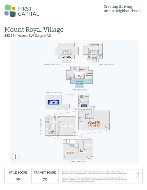 Mount Royal University Campus Map