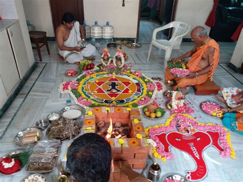 Ganapathi Homa With Navagraha Homam Homas