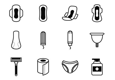 Feminine Hygiene Icon Vector Free