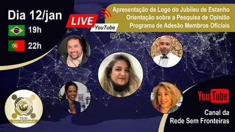 Live de Apresentação da logo do Jubileu de Estanho da Rede Sem