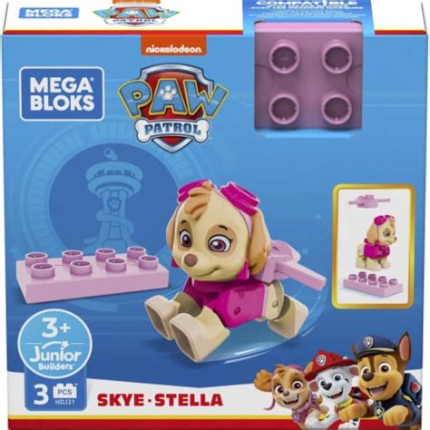 Mega Bloks Paw Patrol Skye Figure 3 Pieces 1 Kroger