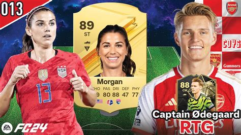 89 Alex Morgan นำทมลยคด FUTChamps l Captain Ødegaard RTG 13 FC