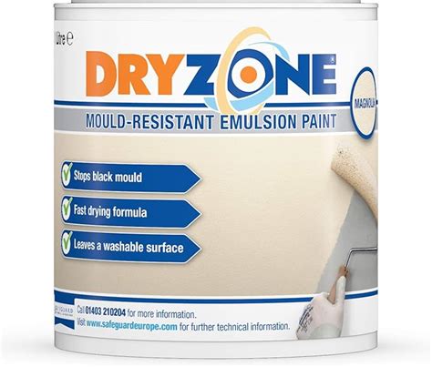 Dryzone Anti Mould Paint L Magnolia Mould Resistant For Years