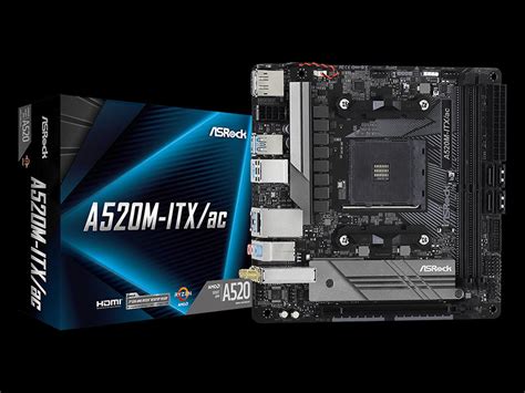 Mini Itx ASRock A520M ITX Ac Motherboard