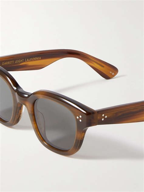 GARRETT LEIGHT CALIFORNIA OPTICAL Cyprus Square Frame Acetate