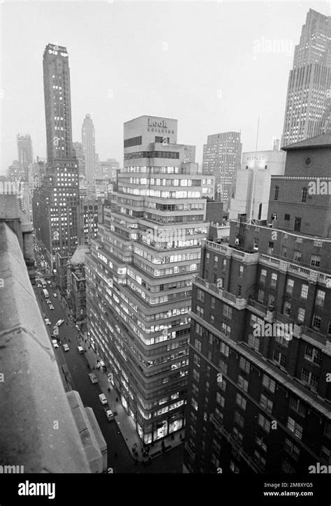 The Look Building 488 Madison Avenue Black And White Stock Photos