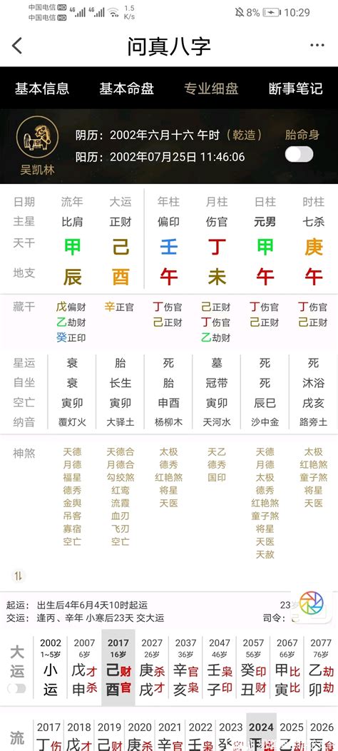 八字实例：伤官太旺喜印的八字！喜印运，走印运发福发贵！ 哔哩哔哩