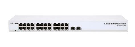 MikroTik CSS326 24G 2S RM Switch 24x RJ45 1000Mb S 2x SFP