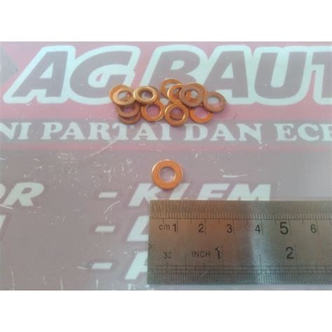 Jual Ring Tembaga M Atau X Copper Washer Ring Shopee