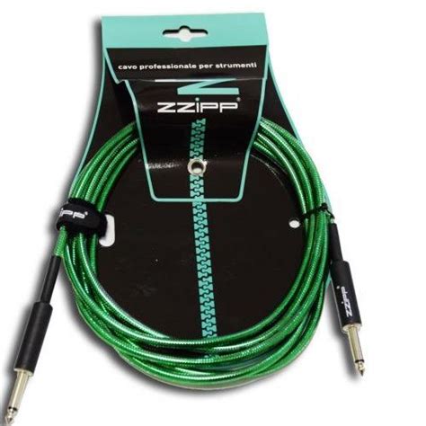 ZZIPP JAZZ600B CAVO PER STRUMENTI JACK JACK 6M VERDE AG Music