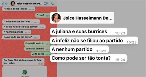 Joice Acusada De Rachadinha Por Ex Assessora