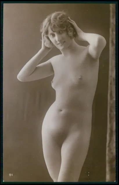 French Full Nude Woman Need An Hairdo Original C S Photo