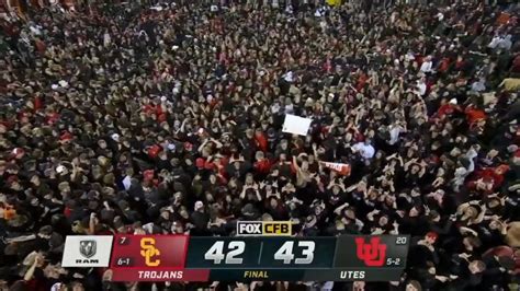 7 Usc Vs 20 Utah Thrilling Ending 2022 College Football Youtube