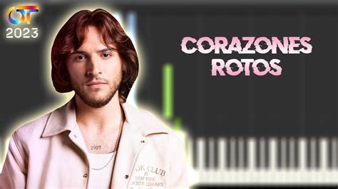 Lucas Curotto Corazones Rotos Instrumental Piano Tutorial