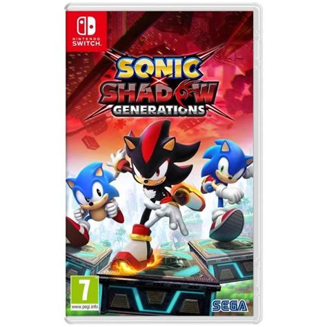 Sonic X Shadow Generations - Jeu Nintendo Switch - Cdiscount Jeux vidéo