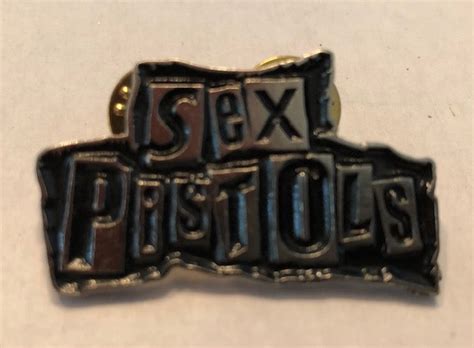 Sex Pistols Sex Pistols 2 Lines Metal Pin Headline Records