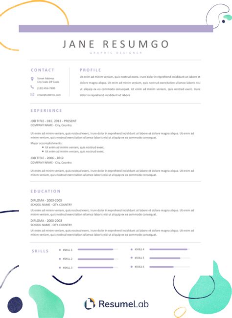 25+ Word Resume Templates (Free & Premium)